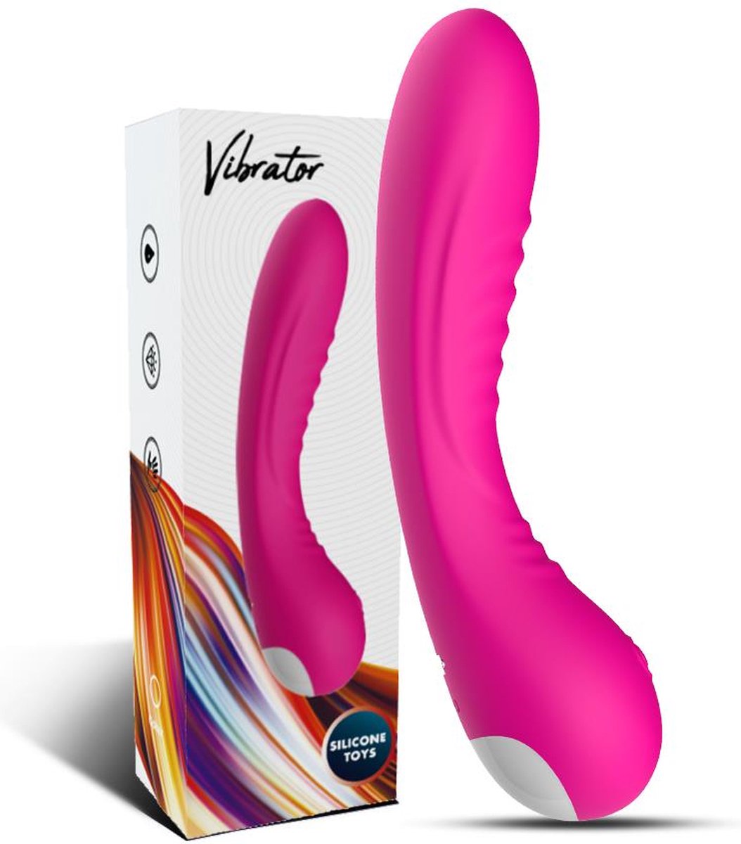 Goedkoopste Bossoftoys - Gspot Vibrator Legend pink - USB rechargeable - 9 vibration modes