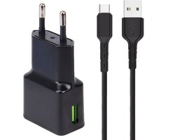 Usb C Oplader voor Galaxy A12 A22 A32 A42 A52 A53 A33 A13 A14 A34 A54 A15 A25 A35 A55 A16 A26 A36 A56 - 1 Meter - Usb Adapter