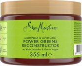 Shea Moisture Moringa & Avocado - Masque capillaire - Power Greens - 355 ml
