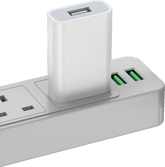 Chargeur iPhone - Y compris USB vers Apple Lightning - Wit - 2x Kit de charge