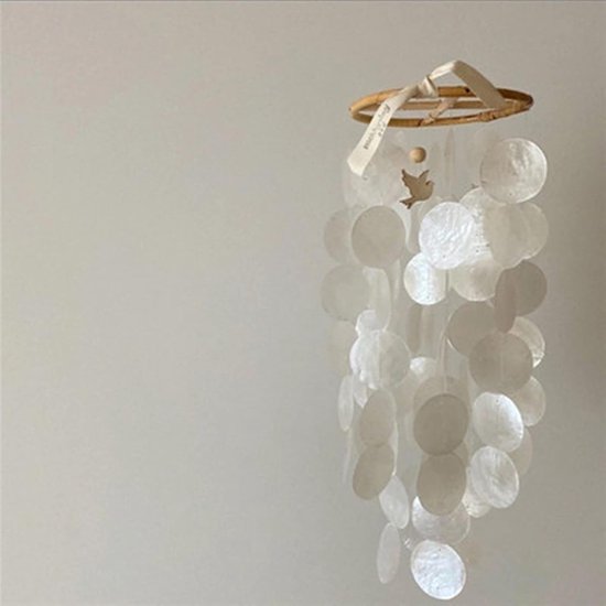 Windgong Capiz Naturel | Zus & Zo Oostburg | Unieke cadeau's vindt u hier