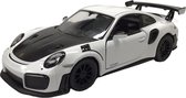 Porsche 911 GT2 RS Wit – Kinsmart 1:36 - Modelauto - Schaalmodel - Miniatuurauto - Model auto
