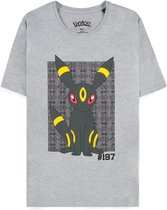 Tshirt Homme Pokémon -XL- Grijs Umbreon