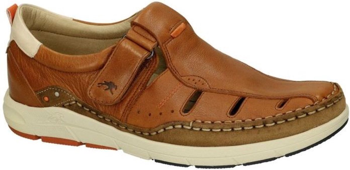 Fluchos -Heren – sandalen Cognac/caramel