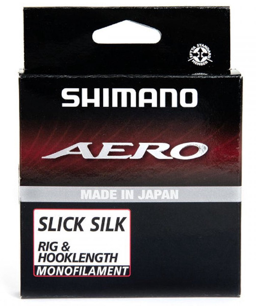Shimano Aero Slick Silk Rig-Hooklength 100m - Maat : 0.19mm - 3.45kg