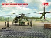 1:35 ICM 53056 Phu Bai Combat Base 1968 - Sikorsky CH-54A Plastic Modelbouwpakket