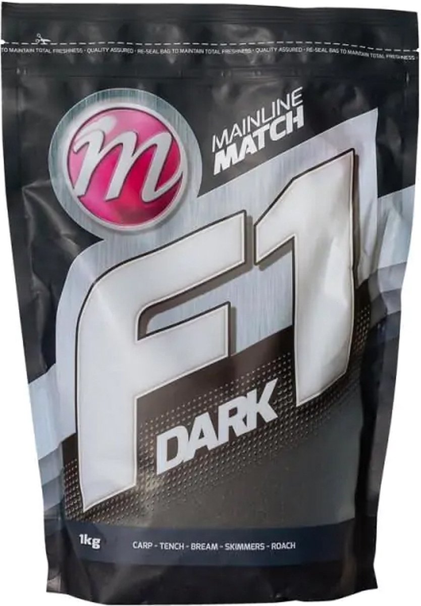 Mainline Match F1 Dark 1kg | Lokvoer