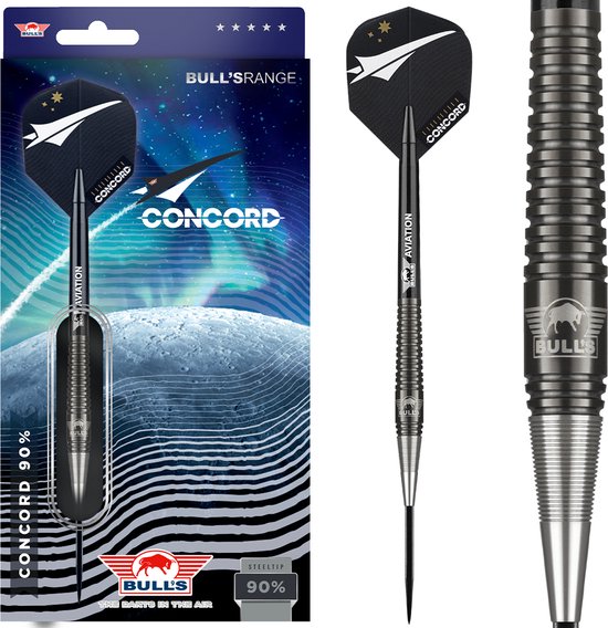 Bull's Concord 90% 24 gram Steeltip van Bull's — afbeelding 5