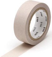 MT masking tape 7m series: pastel cocoa - Washi Tape - 15 mm breed