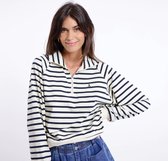 Artlove - Dames Striped Sweatshirt - Maat L