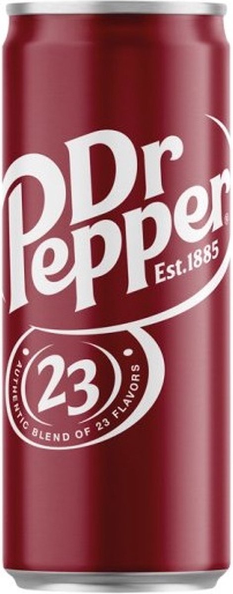 Dr. Pepper - Frisdrank - 24 x 0,33L - blik