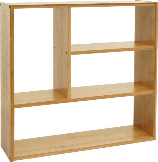Hoogwaardige wandplank, wandplank, boekenrek, hangrek, cd, dvd, rek, 100 cm, MDF PVC, B100 x H3,8 x D23,5 cm