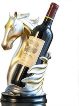 Paard Wijnstandaard Deluxe - Woonkamer - Paarden - Wijnrek - Standaard - Decoratie - Drank - Wijn - Wijnfles - Fles