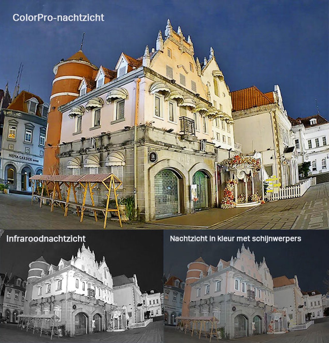 Afbeelding 3 van Tapo C520WS Beveiligingscamera buiten - 2.5K QHD - 360° horizontaal & 130° verticaal - IP66- wifi camera