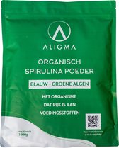 Aligma® Biologische Spirulina Poeder: hét voedingssupplement vol essentiële voedingsstoffen voor je (huis)dier! - 1000 gram