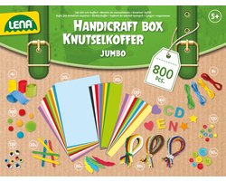 foto van Lena - Jumbo Knutselkoffer - 800 onderdelen - Hobbypakket