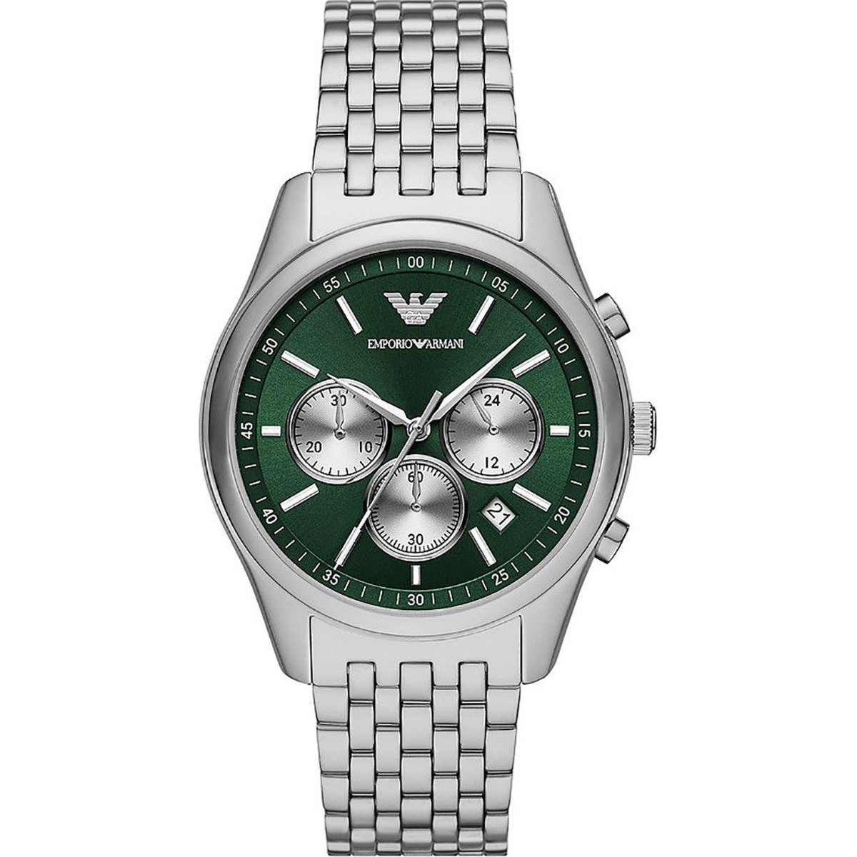 Emporio Armani AR11581 Mannen Horloge - Zilverkleurig