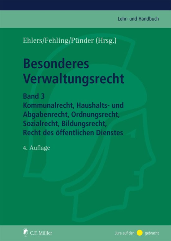 C.F. Müller Lehr- und Handbuch - Besonderes Verwaltungsrech ... - cover