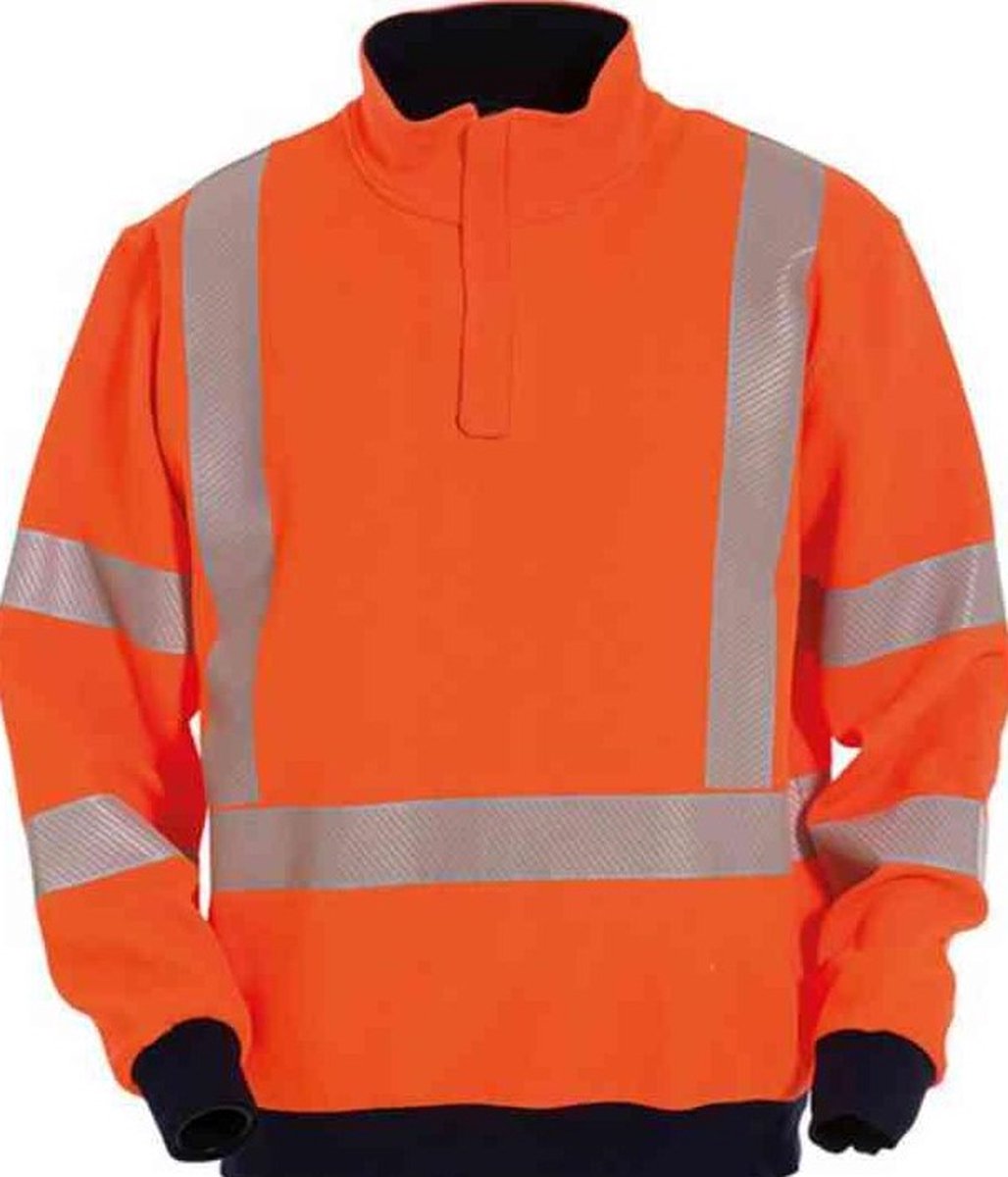 Brandwerende jas - Tranemo 5270-89 - Werkvest - Oranje - Reflecterend - Brandwerend - XS