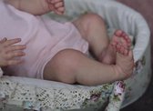 Npk 49Cm Pasgeboren Baby Meisje Reborn Pop Weide Zacht Knuffelig Lichaam Levensechte Zachte Aanraking 3d Huid Met Zichtbare Aderen Art Pop
