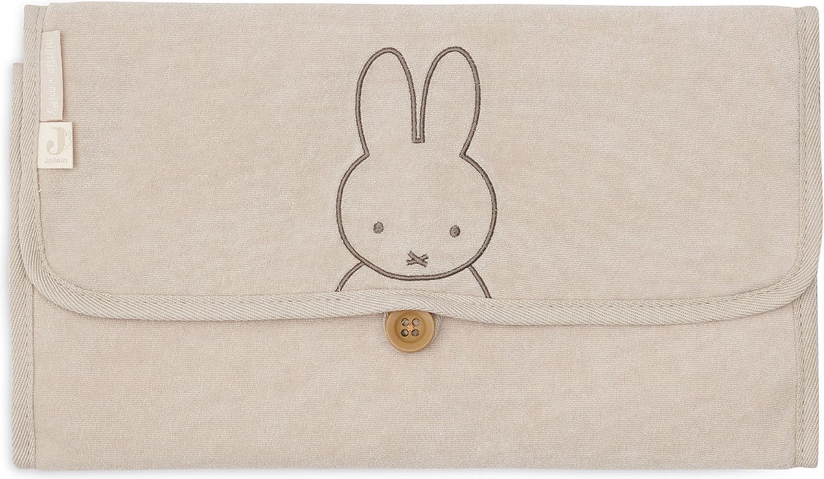 Goedkoopste Jollein x Nijntje Verschoningsmat Badstof Miffy - Nougat