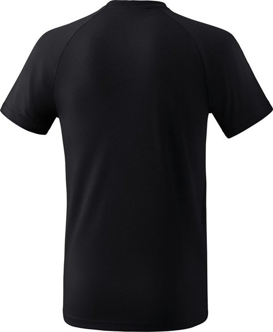Erima Essential 5-C T-Shirt Kinderen - Zwart / Wit | Maat: 116
