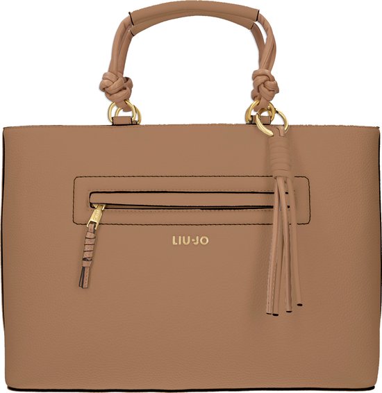Liu Jo Sanura Shopping Bag Dames Shopper - Teddy bruin - One Size