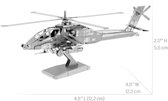 3D Metalen Puzzel Miniatuur Helikopter - Mini Bouwpakket - Prachtig - Schaalmodel - Leger