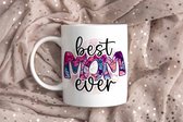 Mok | Best Mom Ever | Cadeautje voor mama | Moederdag | Verjaardag