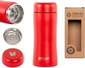 Retulp Tumbler - Thermosbeker - Thermosfles - Hot Red - 300 ml - Koffiebeker - RVS