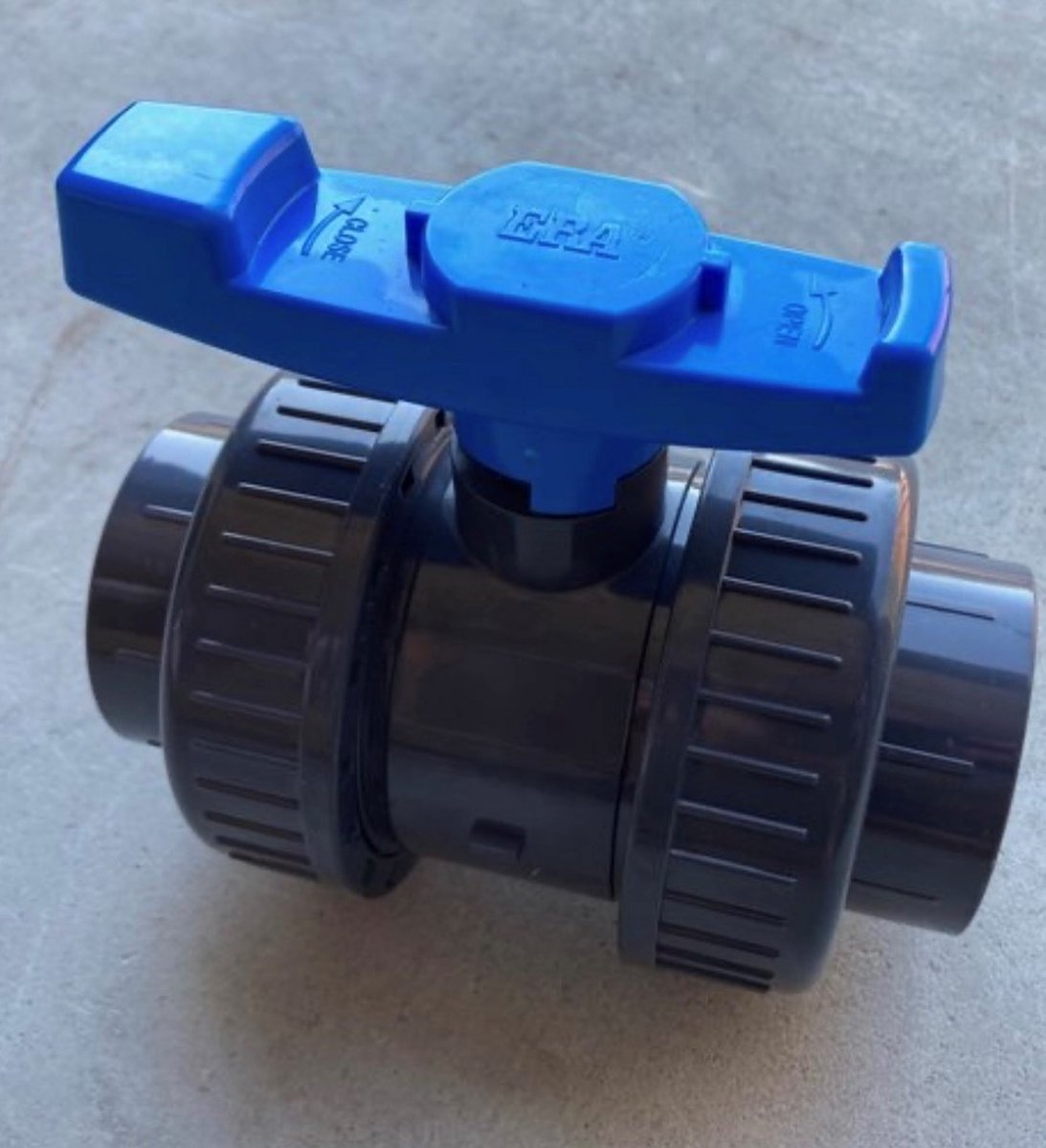 Kogelkraan 63mm - PN16 - ERA pvc