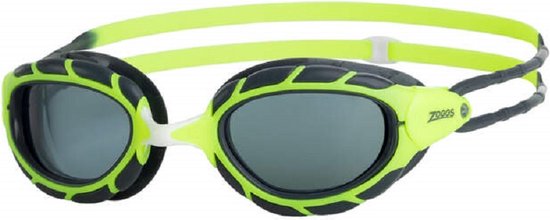 Zoggs Predator junior goggle Lime grey tint smoke