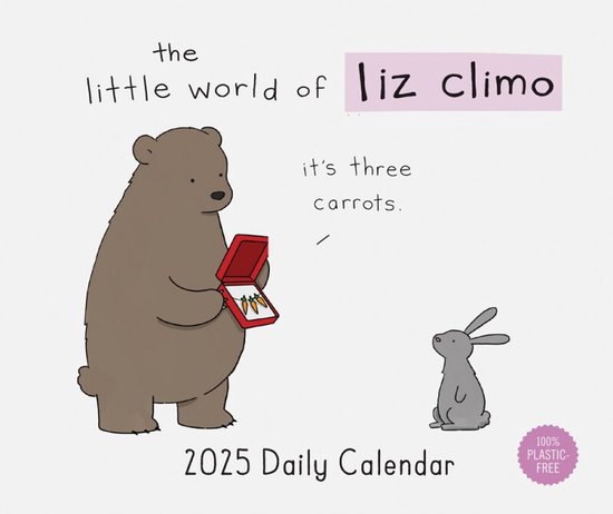 2025 Daily Calendar: Little World of Liz Climo