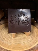 Happy Birthday Chocolade | Verjaardag cadeau chocola | Gefeliciteerd kado | Smaak Puur