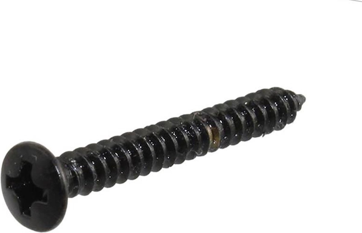 Allparts GS3364B03 brugmontageschroeven 5 x 25 mm – zwart (50 stuks bulkpack)
