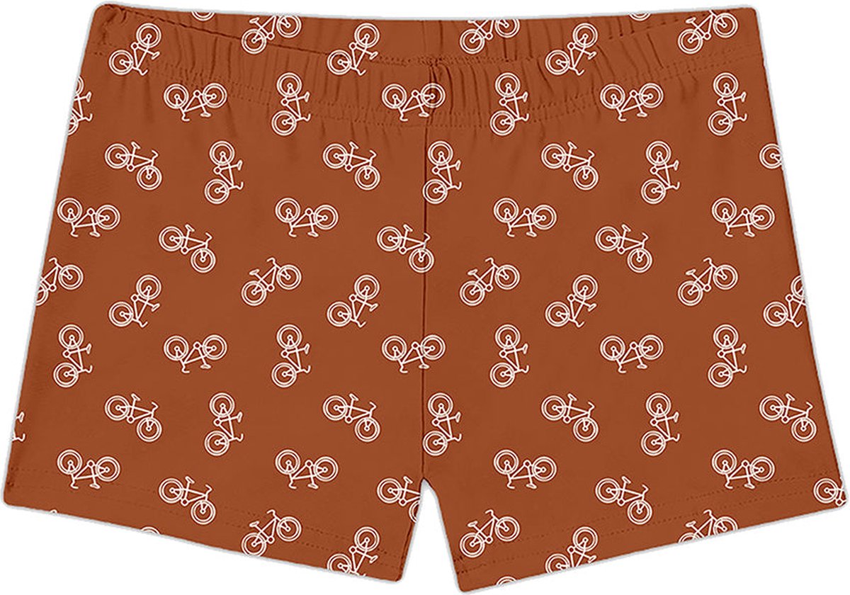 Slipstop wasbare zwemluier jongen - Cognac bicycle