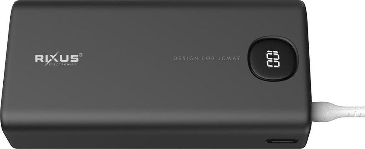 Rixus Snellaad Powerbank 40.000 mAh met Batterij Indicator - afbeelding 2
