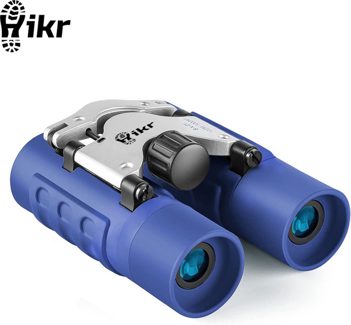 Hikr Verrekijker kinderen – BaK-4 8x21 – Compact & lichtgewicht – Junior speelgoed voor vogelspotten & buitenavonturen – Donkerblauw