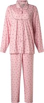 Klassieke dames pyjama 124216 van Lunatex roze maat L