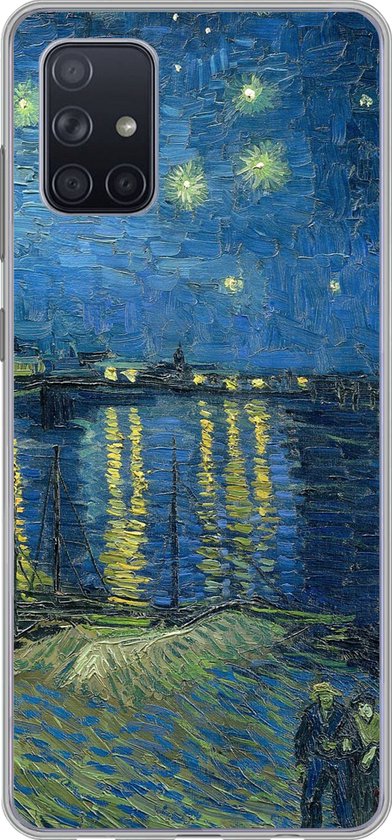 Coque Samsung Galaxy A51 - La nuit étoilée - Vincent van Gogh - Siliconen