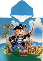 Kinderponcho Piraat
