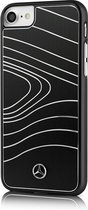 Mercedes-Benz Aluminium Wave III Back Case - Apple iPhone 7/8/SE2020/SE2022 (4.7") - Zwart