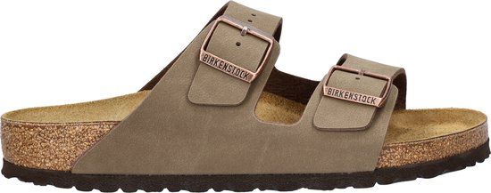 Birkenstock ARIZONA Moka regular Birko-Flor Nubuck - Taille 40