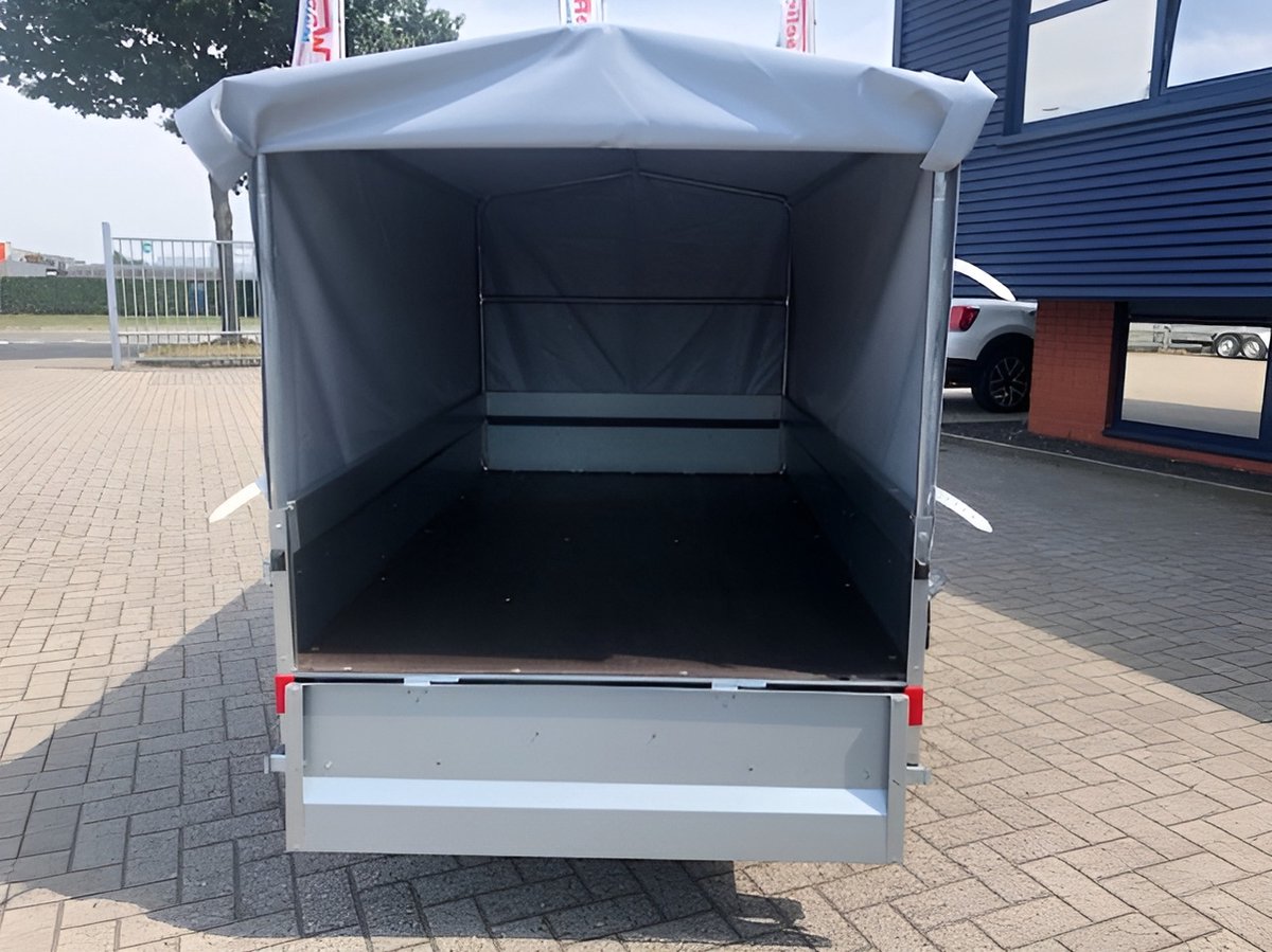 Humbauer aanhangwagen - aanhanger met verlichting - 750 kg - huif - afdekzeil – foto 6