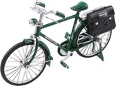 Doe -het-zelf - - groen - fietsmodel - schaalmodel - bouwpakket - 51 delig - knutselen - Bouw je eigen fietsmodel - 51-delige fiets zelfbouwkit - Fietsmodel Vintage - miniatuur fiets - Handgemaakt