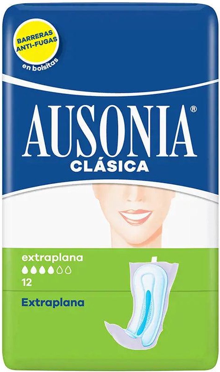 Extra Dunne Maandverband Ausonia 18 Stuks