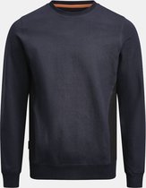Jobman 5402 Roundneck Sweatshirt 65540220 - Navy/Zwart - XS