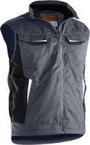 Jobman 7517 Service Vest Lined 65751720 - Donkergrijs - L