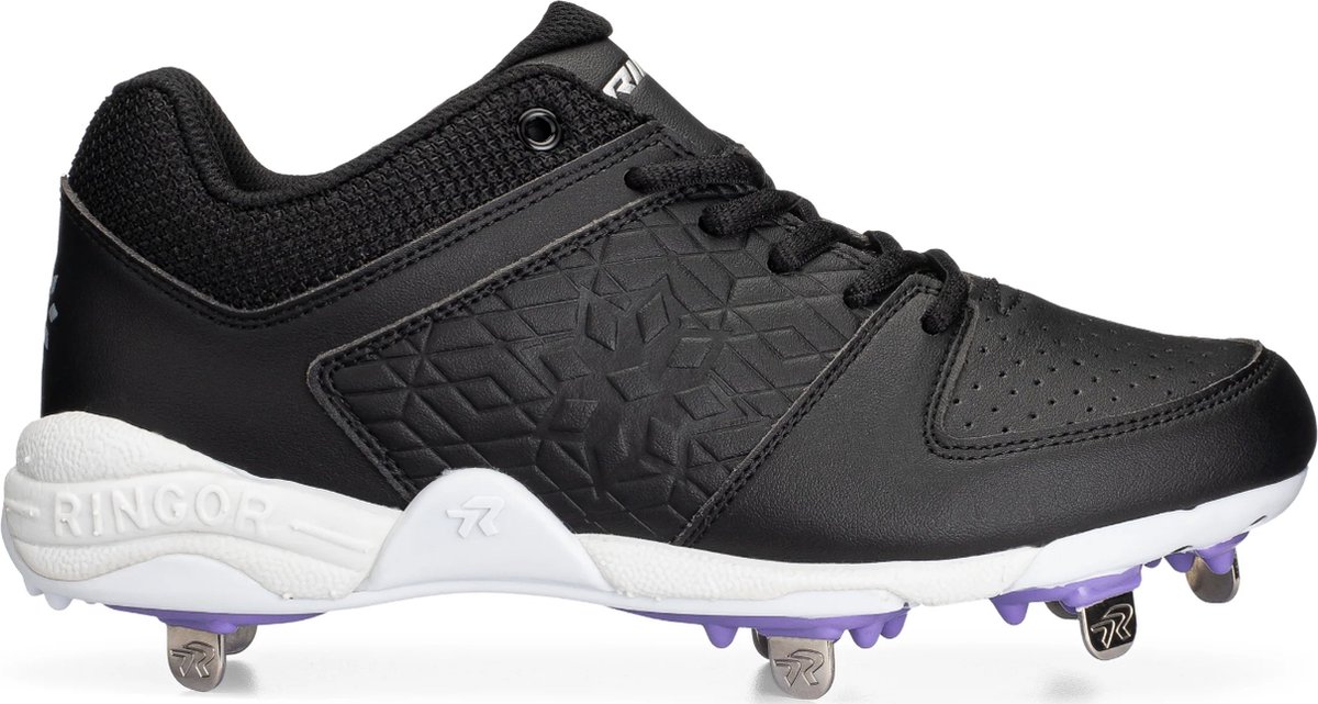 Crampons De Softball Ringor Rip-It – Fille – Taille 9,5 – Noir – Neufs