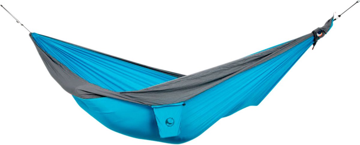 Ticket to the Moon King Size Hangmat - Aqua / Dark Grey